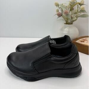 Kuru Kivi Loafer Shoes Slip On Leather Black Women's 9 Wide Tried On